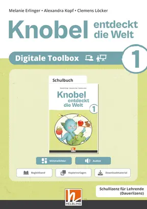 Knobel entdeckt die Welt 1 (LP 2023) Digitale Toolbox Schullizenz
