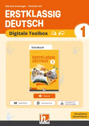 Erstklassig Deutsch 1 (LP 2023) Digitale Toolbox Einzellizenz