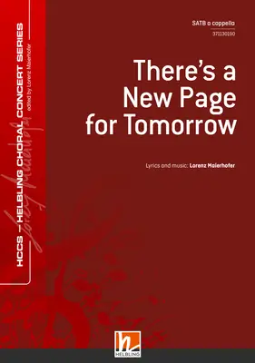 There's a New Page for Tomorrow Chor-Einzelausgabe SATB