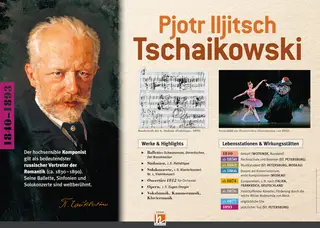 Poster Sekundarstufe: Pjotr Iljitsch Tschaikowski