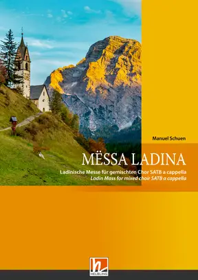 Mëssa Ladina Chorpartitur SATB