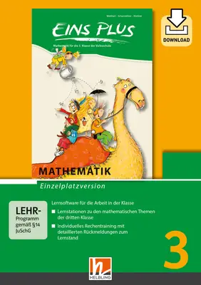 EINS PLUS 3 Lernsoftware für die Klasse Einzellizenz