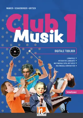 Club Musik 1 (LP 2023) Digitale Toolbox Schullizenz