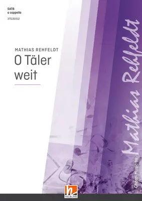O Täler weit Chor-Einzelausgabe SATB