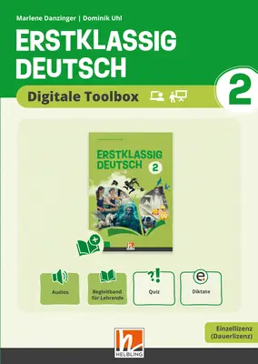 Erstklassig Deutsch 2 (LP 2023) Digitale Toolbox Einzellizenz