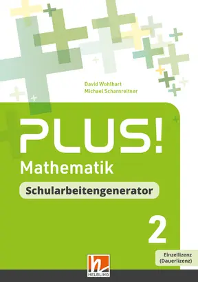 PLUS! 2 (LP 2023) Schularbeitengenerator Einzellizenz