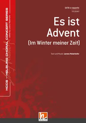 Es ist Advent Chor-Einzelausgabe SATB