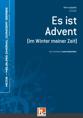 Es ist Advent Chor-Einzelausgabe SAA