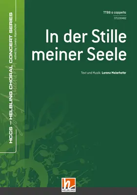 In der Stille meiner Seele Chor-Einzelausgabe TTBB