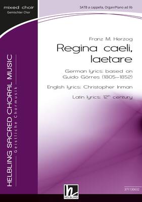 Regina caeli, laetare Chor-Einzelausgabe SATB