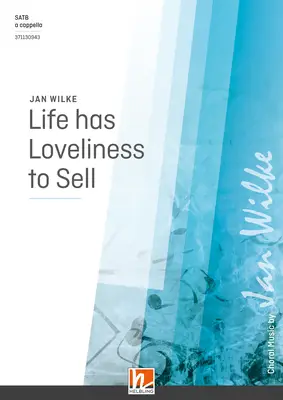 Life has Loveliness to Sell Chor-Einzelausgabe SATB