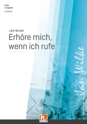 Erhöre mich, wenn ich rufe Chor-Einzelausgabe SSATBB