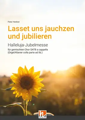 Lasset uns jauchzen und jubilieren Chorpartitur SATB