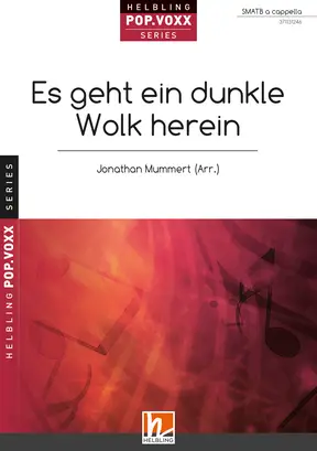 Es geht ein dunkle Wolk herein Chor-Einzelausgabe SMATB