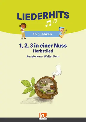 Liederhit 1, 2, 3 in einer Nuss