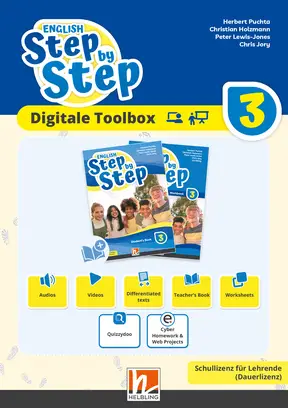 ENGLISH Step by Step 3 (LP 2023) Schulpaket analog + digital