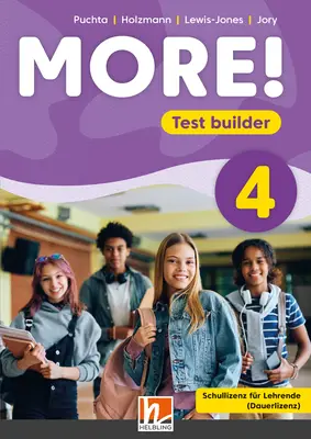 MORE! 4 (LP 2023) Test builder Schullizenz für Lehrende