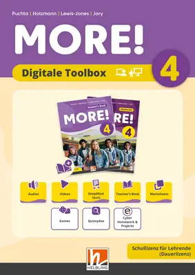 MORE! 4 (LP 2023) Digitale Toolbox Schullizenz für Lehrende