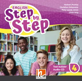 ENGLISH Step by Step 4 (LP 2023) Test builder Audios