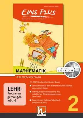 EINS PLUS 2 Lernsoftware für die Klasse Schullizenz