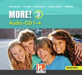 MORE! 3 General course Audio-CDs