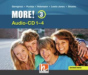 MORE! 3 Enriched course Audio-CDs