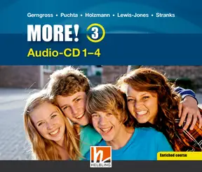 MORE! 3 Enriched course Audio-CDs