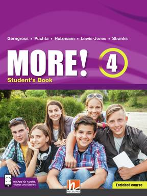 MORE! 4 Enriched course Student's Book mit E-BOOK+