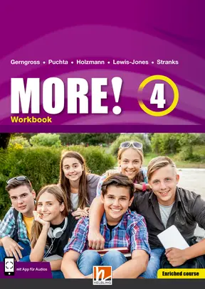 MORE! 4 Enriched course Workbook mit E-BOOK+