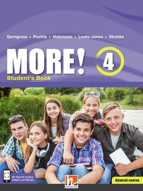 MORE! 4 General course Student's Book mit E-BOOK+