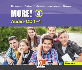 MORE! 4 General course Audio-CDs