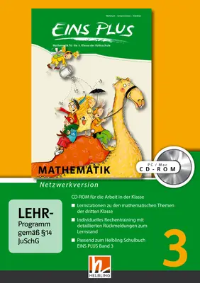 EINS PLUS 3 Lernsoftware für die Klasse Schullizenz