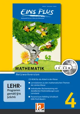 EINS PLUS 4 Lernsoftware für die Klasse Schullizenz