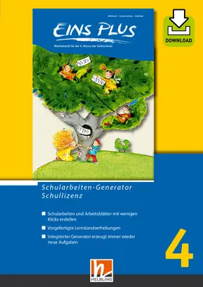 EINS PLUS 4 Schularbeiten-Generator Schullizenz