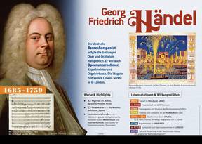 Poster Sekundarstufe: Georg Friedrich Händel