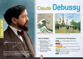 Poster Sekundarstufe: Claude Debussy