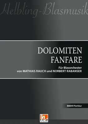 Dolomiten Fanfare Partitur und Stimmen