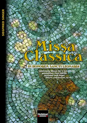 Missa Classica Chorpartitur SATB