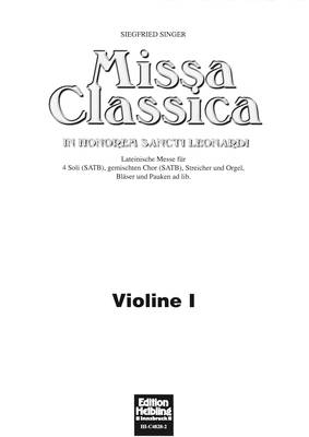 Missa Classica Instrumentalstimmen
