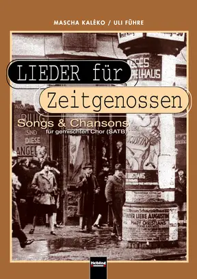 Lieder für Zeitgenossen Chorsammlung SATB