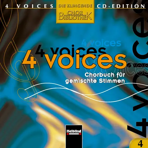 4 voices – CD 4 mit Vokalaufnahmen