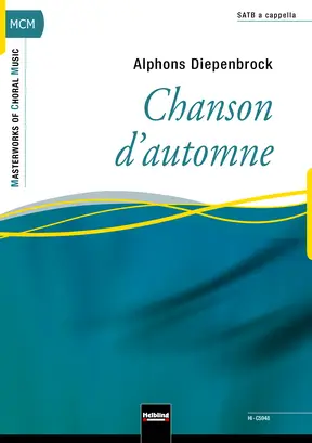 Chanson d'automne Chor-Einzelausgabe SATB