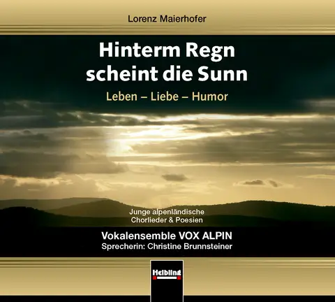 Hinterm Regn scheint die Sunn
