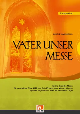 Vater unser-Messe Chorpartitur SATB