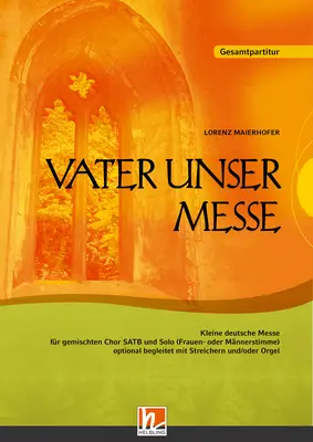 Vater unser-Messe Gesamtpartitur SATB