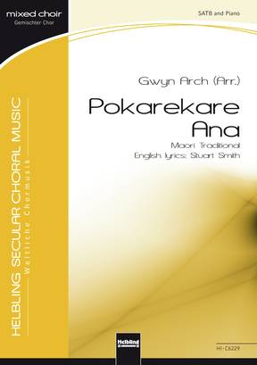 Pokarekare Ana Chor-Einzelausgabe SATB