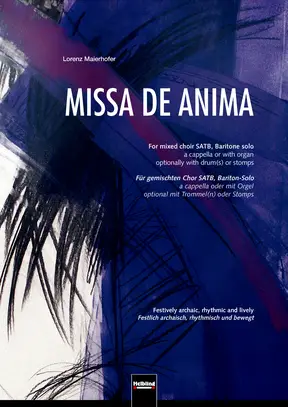 Missa de anima Chorpartitur SATB