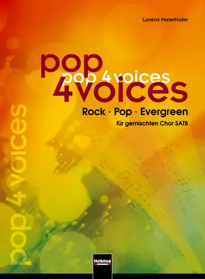 pop 4 voices Chorbuch SATB