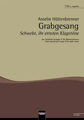 Grabgesang Chor-Einzelausgabe TTBB