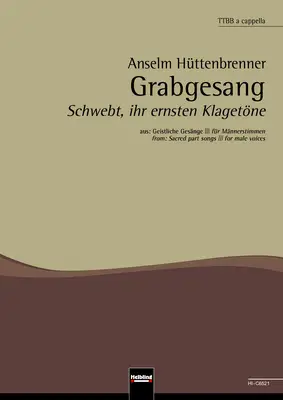 Grabgesang Chor-Einzelausgabe TTBB